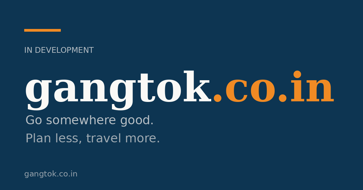 Link preview image for gangtok.co.in